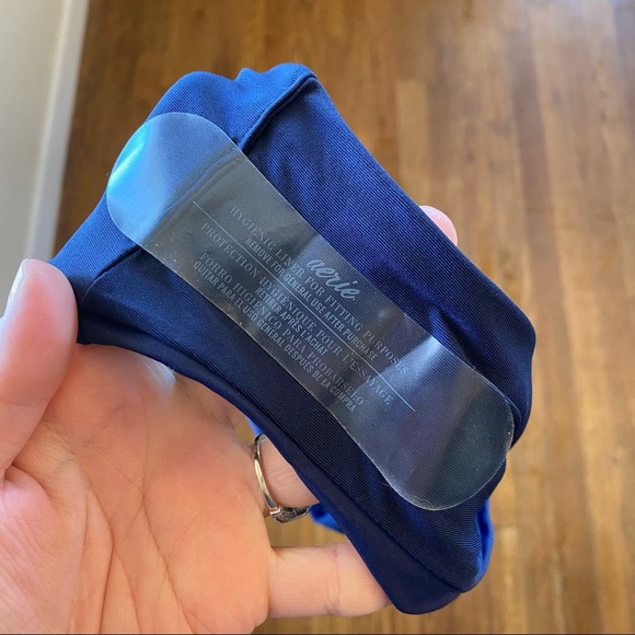 Aerie Navy One Piece Swim Suit - Picture 6 of 8